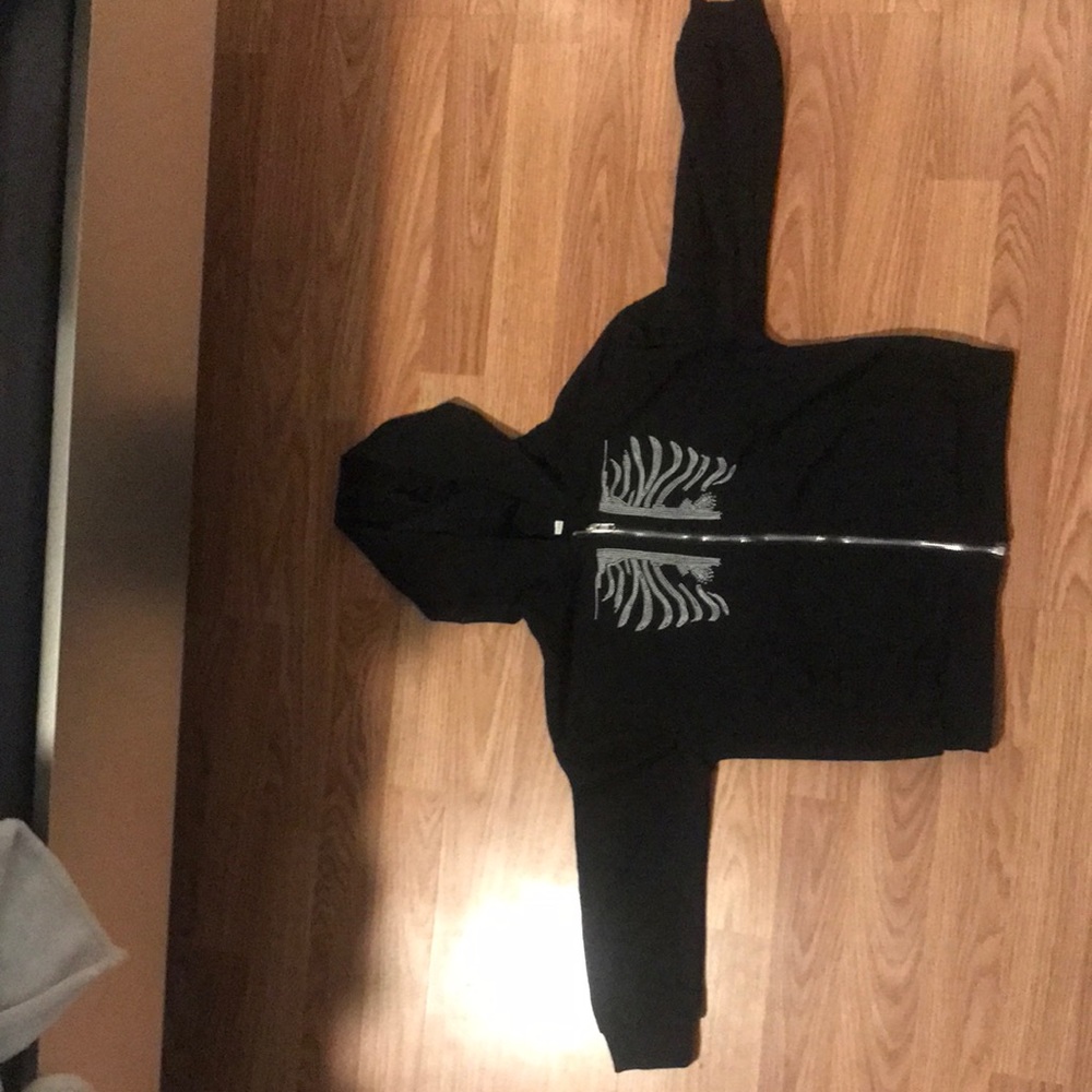 It’s a zip up coat